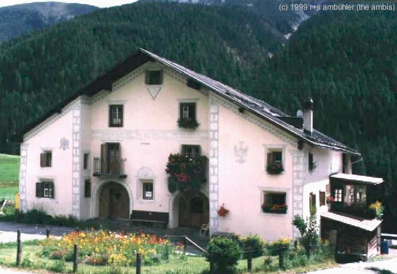 Another typical house in the Engadina