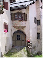 A house with a bay-window