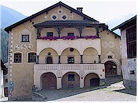 House with a big balcony
