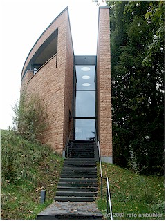 Entrance to the Library Werner Oechslin