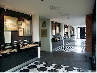 Hallway at the Library Werner Oechslin