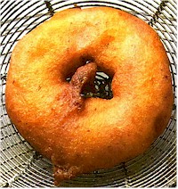 Apfelkuechlein (Deep fried apple cookie)