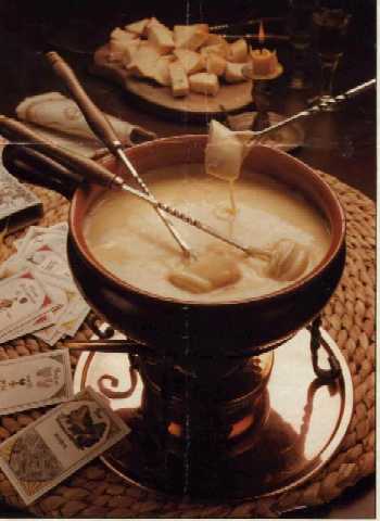 Caquelon - special fondue pot