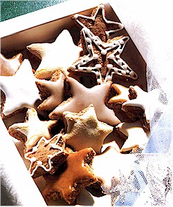 Zimtsterne (Cinnamon cookies)