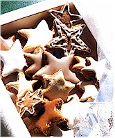 Zimtsterne (Cinnamon cookies)