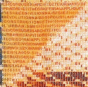 micro imprint on the front of the CHF 10 bill