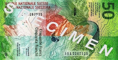 CHF50 bill back