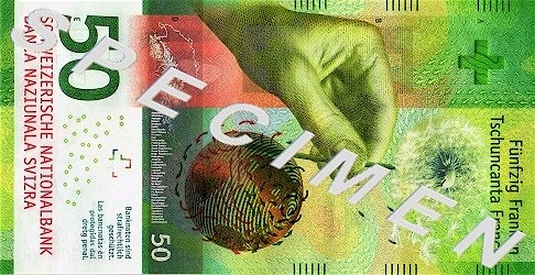 CHF50 bill front