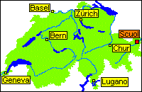 Location of Scuol