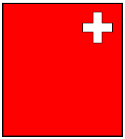 Flag of the canton Schwyz