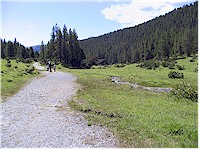 Easy trail with gravel