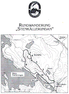 [ rundwanderung stenkllerundan im tived nationalpark ]