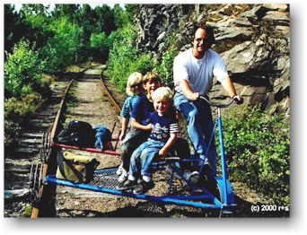 draisine mit passagieren