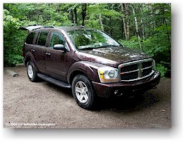 [ unser gemieteter dodge durango ]