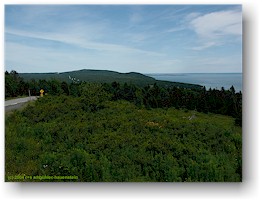 [ blick auf die bay of fundy im fundy NP ]
