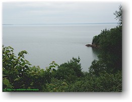 [ herring cove im fundy NP bei flut ]