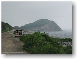 [ rastplatz an der kste im cape breton NP ]