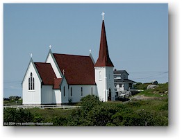 [ kirche von peggys cove ]
