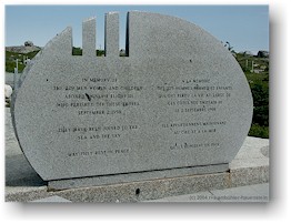 [ Swissair SR-111 memorial bei peggys cove ]
