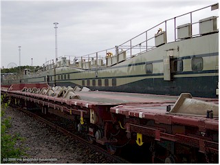 [ VR autozug - offener waggon ]