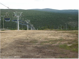 [ sessellift im skigebiet von saariselk ]