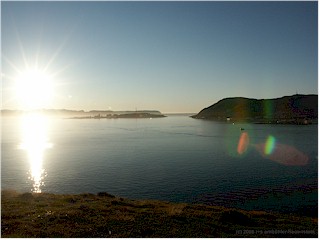 [ mitternachtsonne bei hammerfest 29-jun-2006 21:15 uhr ]