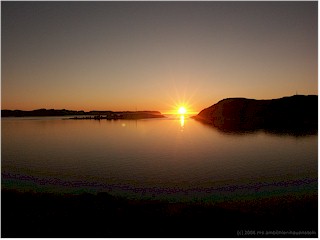 [ mitternachtsonne bei hammerfest 29-jun-2006 23:30 uhr ]