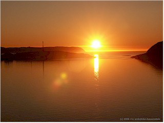 [ mitternachtsonne bei hammerfest 29-jun-2006 23:15 uhr ]
