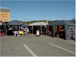 [ markt im zentrum von hammerfest ]