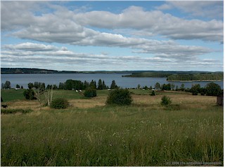 [ blick auf den see russfjrden bei strmsund ]