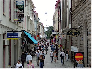 [ fussgngerzone im zentrum von gteborg ]