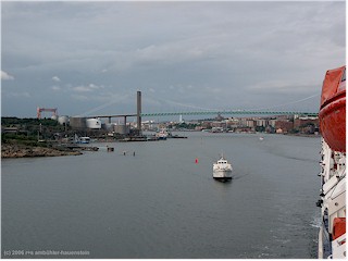 [ skagerrak mit gteborg im hintergrund ]