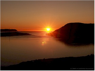 [ mitternachtsonne in hammerfest ]