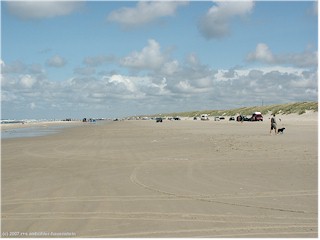 kste mit sanddne bei vejers strand, DK