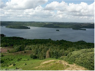 aussicht vom himmelbjerget mit gudens