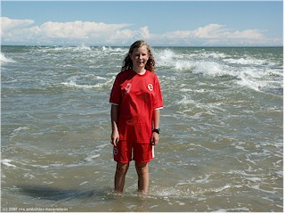 katrin im grenzbereich zwischen nord- und ostsee bei skagen, DK