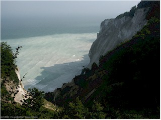 blick von den klippen von mns klint