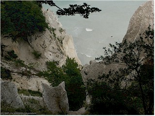 blick von den klippen von mns klint