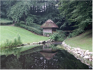 kchengarten neben dem schloss liselund