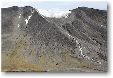 blick richtung kebnekaise-gletscher