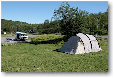 campingplatz ripan in kiruna, S