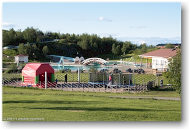 freibad beim campingplatz ripan in kiruna, S