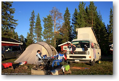 camping moskosel, S