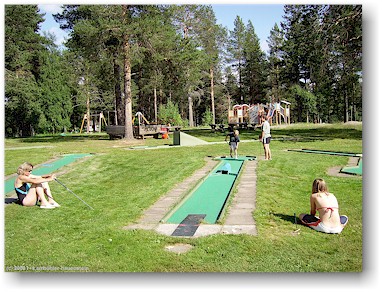 minigolfanlage im erlebnisbad in arvidsjaur, S