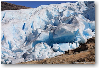 gletscher svartisen, N