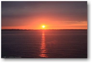 sonnenuntergang ber dem stersen