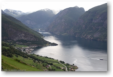 aurlandsfjorden - blick richtung sdwesten