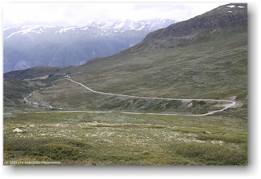 snvegen - strasse in der nhe von bjrgo