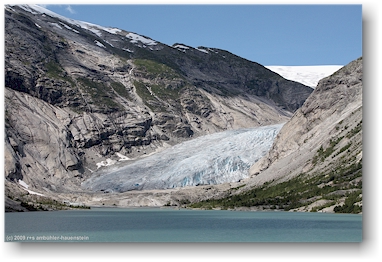auslufer des nigardsbreen hinter dem nigardsbrevatnet