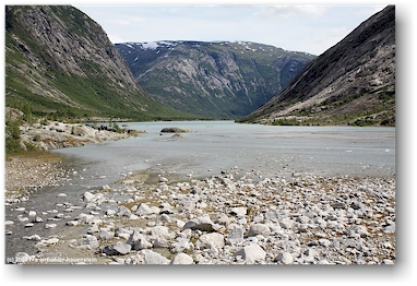 gletschersee nigardsbrevatnet